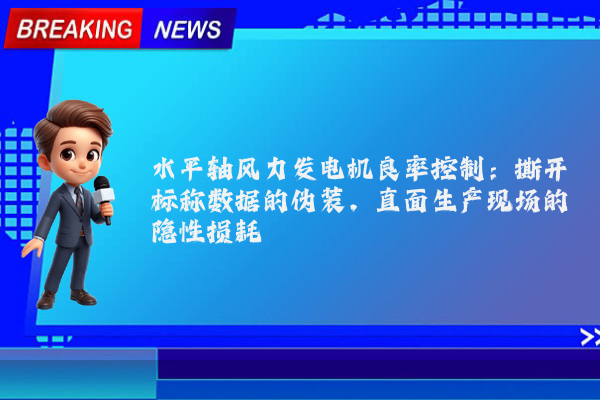 水平轴风力发电机良率控制:撕开标称数据的伪装,直面生产现场的隐性损耗