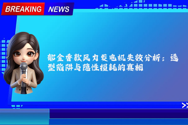 郁金香款风力发电机失效分析:选型陷阱与隐性损耗的真相