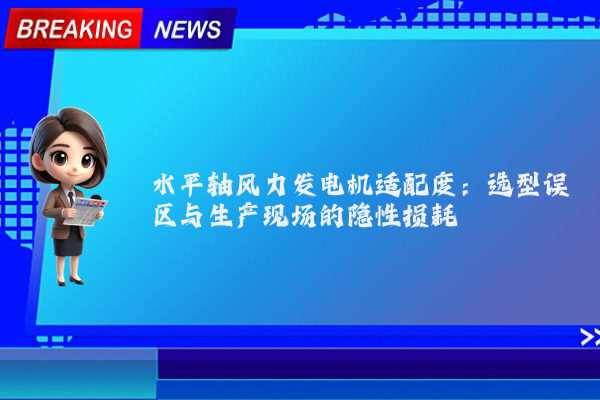 水平轴风力发电机适配度:选型误区与生产现场的隐性损耗