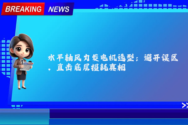 水平轴风力发电机选型:避开误区,直击底层损耗真相